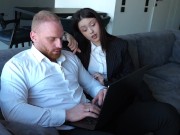 Married Boss Fucks Hard and Cheats on his Wife With his Hot Secretary! 2/16