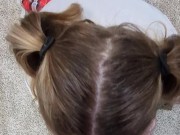 Slutty Co-ed Sucking Her Professor's Cock 4/16