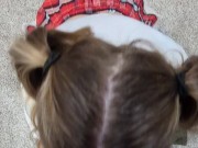 Slutty Co-ed Sucking Her Professor's Cock 5/16