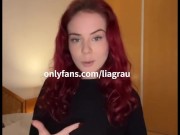 Innocent accidentally leaks virgin pussy on Instagram Live 9/16