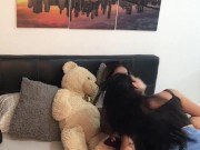 I have sex with my hot girlfriend until I have orgasm. 2/16