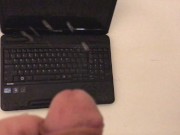 Pissing On My PC Laptop Computer 13/16