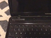 Pissing On My PC Laptop Computer 4/16