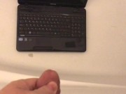 Pissing On My PC Laptop Computer 6/16