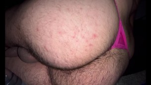 Feminized straight submissive young dl Latino sissy femboy,stretching tight hairy ass with big dildo