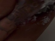 Washing my pussy (almost drowned myself 🫠) 2/16