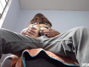 Tight ass drilled by two thick cocks 4/16