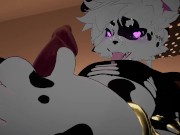 Cute Puppy Furry Milks Himself For You Again :3 (VRChat Furry)