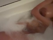 Lonely bath time.. while boyfriend makes dinner 16/16