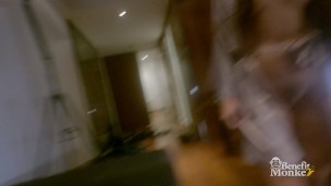 BENEFIT MONKEY: I can't resist Katy Rose in a robe and we have crazy sex