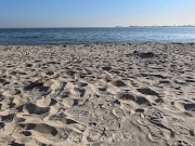 ElsaRixterXXX My walk without panties near the bridge and the city beach along the sea. 8/16