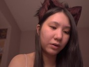 Cute Asian Kitty Cosplay ASMR - Psalm 37-44 16/16