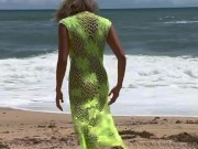 23 handjob on the beach fishnets hot asian milf OnlyFans @ Appleliu-76 10/16