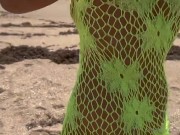23 handjob on the beach fishnets hot asian milf OnlyFans @ Appleliu-76 9/16