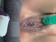 Playing with myself in the parking lot 😈