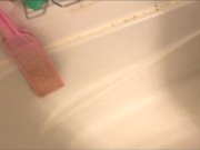 Oops... POV Pissing on My Wife's Shower Products Again 1/16