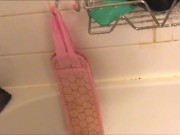 Oops... POV Pissing on My Wife's Shower Products Again 14/16