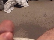 Too Lazy To Get Out of Bed... Oops, I Pissed on my Bedroom Carpet !!! 13/16