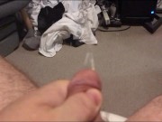 Too Lazy To Get Out of Bed... Oops, I Pissed on my Bedroom Carpet !!! 2/16