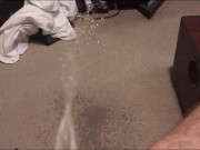 Too Lazy To Get Out of Bed... Oops, I Pissed on my Bedroom Carpet !!! 6/16