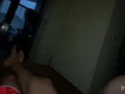 A teen slut who can't wait to suck step brother's cock