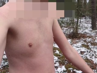 Naturist in the Snow: Forest Bathing in WINTER (TEMPERATURE BELOW ZERO) – KolowskiBRO