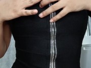 Playing with my little tits