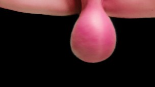 Futanari Relaxing Big Balls Swing Time Saline Infusion Futa Massage Huge Balls Ballstretching