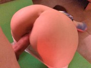 I got fucked during yoga but it feels good on the pussy 6/16