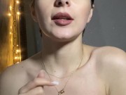 Knees up while I stroke in rhythm with the toy 14/16