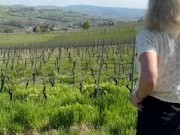 Hot milf gets naked on nature moon, about to pee OnlyFans 2/16