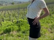 Hot milf gets naked on nature moon, about to pee OnlyFans 3/16