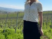 Hot milf gets naked on nature moon, about to pee OnlyFans 6/16