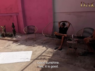 DOUBLE PENETRATION WITH MY MEXICAN FRIEND ENDS IN A BIG CUMSHOT