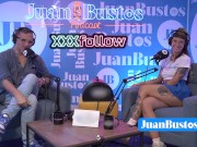8 orgasmos de Esencia Migrante LATINA de GRAN CULO termina haciendo GARGANTA PROFUNDA en PODCAST