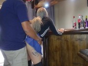 Real sex hot blonde gets upskirt creampie 10/16