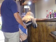 Real sex hot blonde gets upskirt creampie 14/16