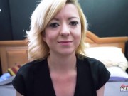 Horny Blonde Cutie Keyton Sucks A Dick And Ass And Gets Her Pussy Banged! 2/16