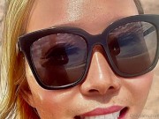 25 asian milf sucks cock on beach gets huge facial 1/16