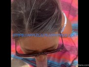 25 asian milf sucks cock on beach gets huge facial 3/16