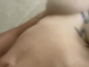 masaje a mi coño antes de la ducha 7/16