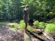 70 asian milf gets naked fucks and suck in the woods huge facial Appleliu76 3/16