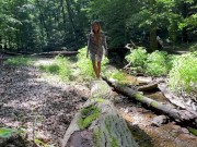 70 asian milf gets naked fucks and suck in the woods huge facial Appleliu76 6/16