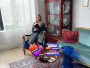 Rough anal sex for a hot stepsis. Torn jeans and tight asshole 1/16