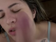 Safadinha adora levar leite na cara 12/16