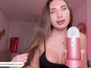 ASMR * A beautiful brunette Fast and Aggressive Mic Pumping and Make You Cum * Cleo Patrice 12/16