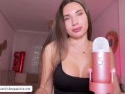 ASMR * A beautiful brunette Fast and Aggressive Mic Pumping and Make You Cum * Cleo Patrice 15/16