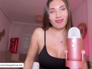 ASMR * A beautiful brunette Fast and Aggressive Mic Pumping and Make You Cum * Cleo Patrice 3/16