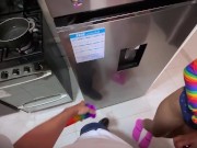 I'm in love with my stepdad and he catches me masturbating so I decide to fuck him. 7/16