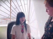 My teacher is a MILF who can't hold back her desire to fuck me. 3/16